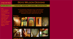 Desktop Screenshot of boydwilsondesigns.com